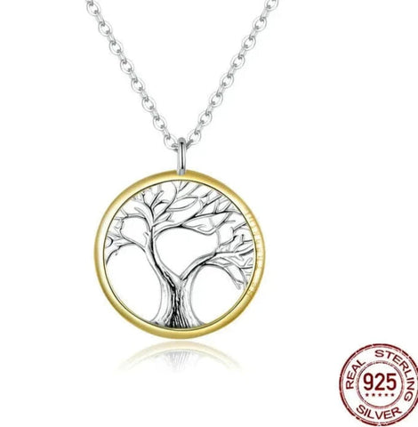 925 Sterling Silver Tree of life Necklace Tree of Life Necklace Viking Warriors