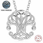 925 Sterling Silver Yggdrasil Tree of life Necklace Necklaces Viking Warriors