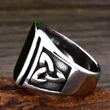 Triquetra Símbolo Anillo Vikingo