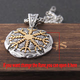 Vegvisir Viking Necklace