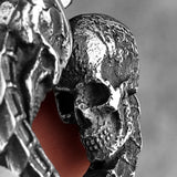 Eternal Love Gothic Punk Skull Pendant