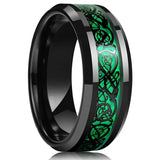 Modern Double Groove Rings