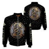 Chaqueta bomber Odin Ravens