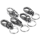 Wolf Lion Skull Raven Clasps Keychains