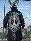 Viking Symbols Hooded Coats