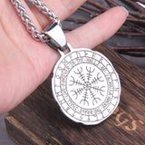 Vegvisir Viking Necklace
