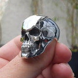 Ghost Head Skull Ring