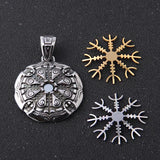 Vegvisir Viking Necklace