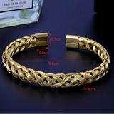 Stainless Steel Braided Bracelet