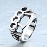 Stainless Steel Knuckle Dusters Ring