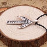 Tyr Tiwaz Rune Pendant Necklace – Norse God of War Amulet