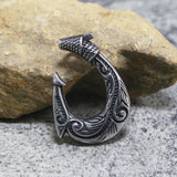 Hawaiian Hook Pendant Makau Necklace