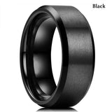 Classic 8mm Brushed Couples Ring