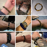 Tiger Eye Hematite Stone Bracelets