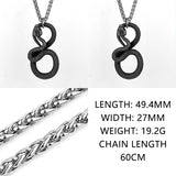 Vintage King Cobra Necklace