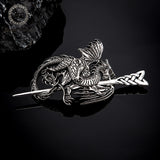 Celtic Knot Dragon Hairpin