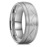 Modern Double Groove Rings