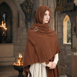 Viking Cosplay Cloak and Pin