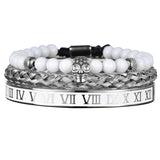 Luxury Crown Skull Bangle Bracelet