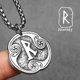 Viking Runes Amulet Pendant