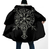 Viking Symbols Hooded Coats