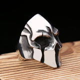 Spartan Helmet Ring for Men
