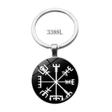 Viking Symbols Keyring