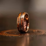 Guitar Line Wine Barrel Wooden Ring