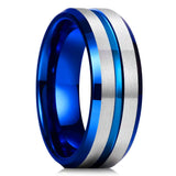 Modern Double Groove Rings
