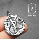 Viking Runes Amulet Pendant
