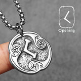 Viking Runes Amulet Pendant