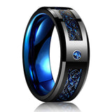 Modern Double Groove Rings