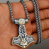 Viking Thor Hammer Necklace