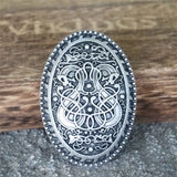 Norse Dragon Brooch