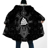 Viking Symbols Hooded Coats