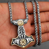 Viking Thor Hammer Necklace