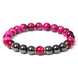 Tiger Eye Hematite Stone Bracelets
