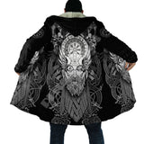 Viking Symbols Hooded Coats
