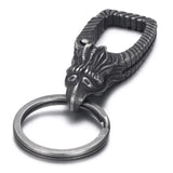 Wolf Lion Skull Raven Clasps Keychains