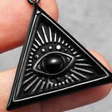 Masonic Illuminati Eye Amulet Necklaces