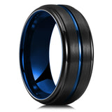 Classic 8mm Brushed Couples Ring