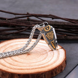 Spear of Odin Valknut Gungnir Pendant