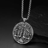 Anubis Egyptian God Pendant Necklace