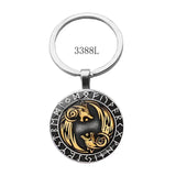 Viking Symbols Keyring