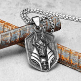 Anubis Egyptian God Pendant Necklace