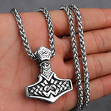 Viking Thor Hammer Necklace