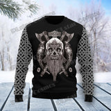 Ugly Christmas Sweatshirts Viking Santa Claus Xmas Pullover