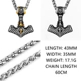 Viking Thor Hammer Necklace