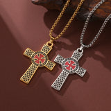 Knights Templar Cross Necklace – Holy Knight Crusader Pendant