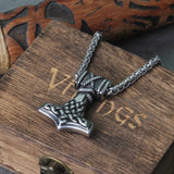 Thor's Hammer Mjolnir Pendant Necklace